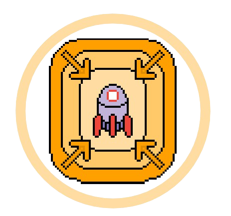 So sieht das Schrumpf-Powerup aus